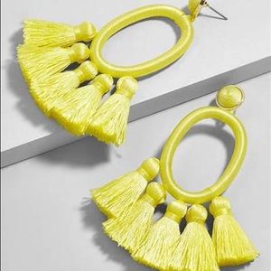 NWOT Baublebar Cotton Corsica Tassel earring